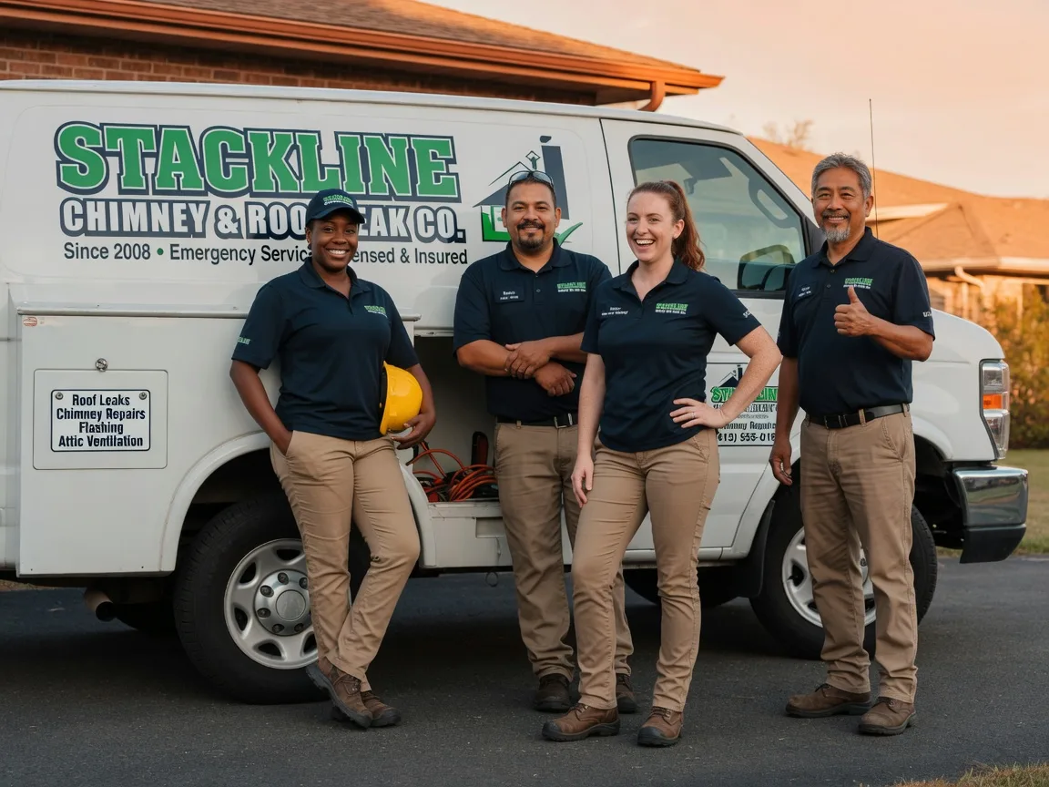 Chimney flashing repair company in Prudenville, MI
